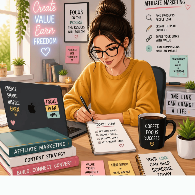 Creating Content and Promoting Affiliate Links